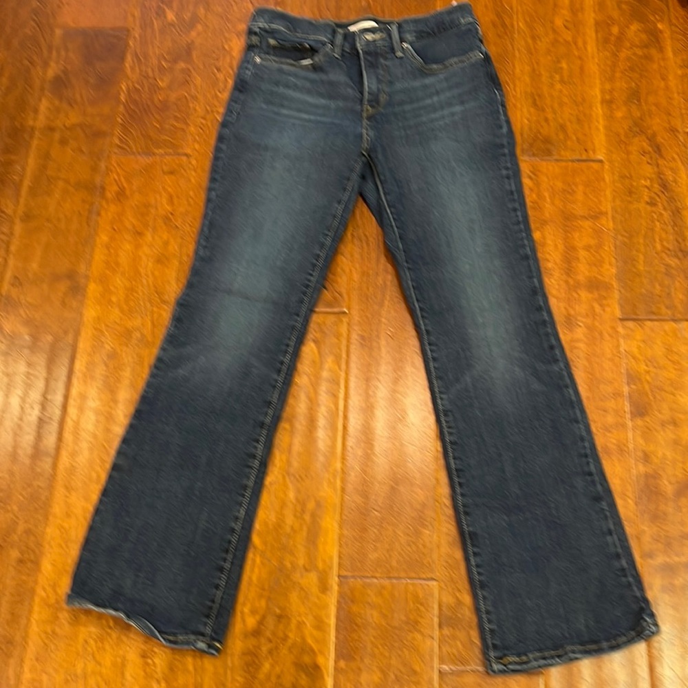 Levi's Dark Blue Bootcut Jeans